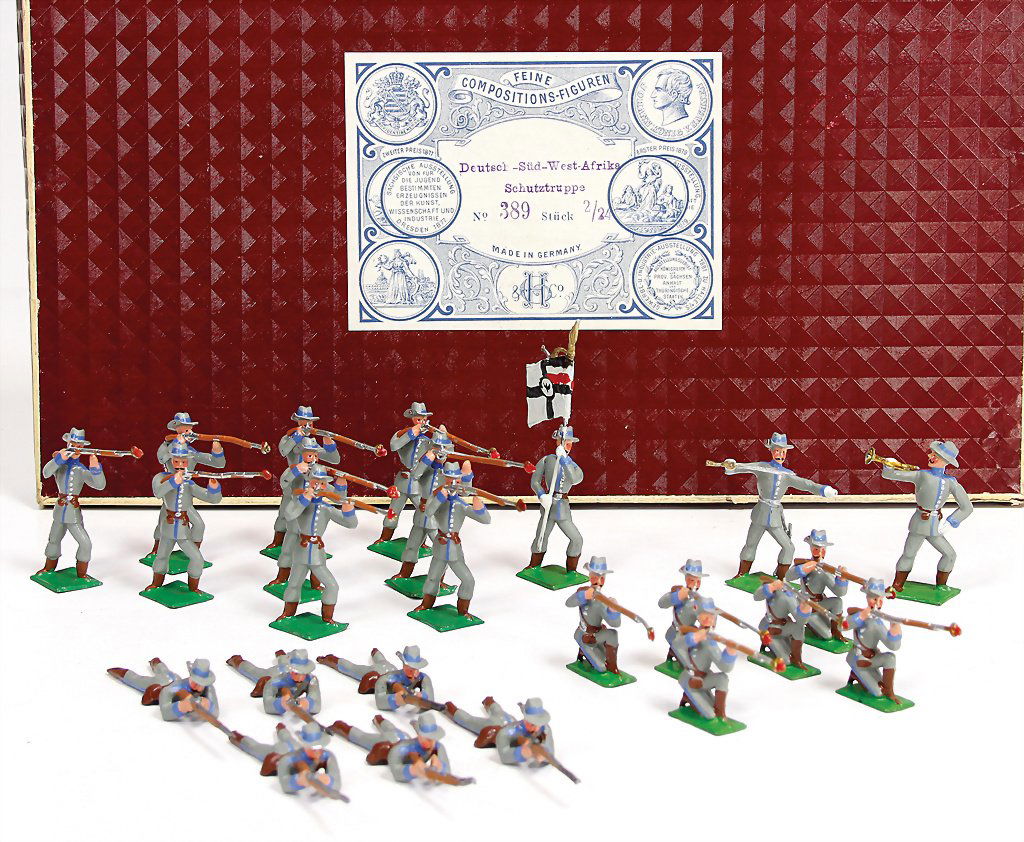 HEYDE box, No. 389, German protection forces, around (1 of 1)