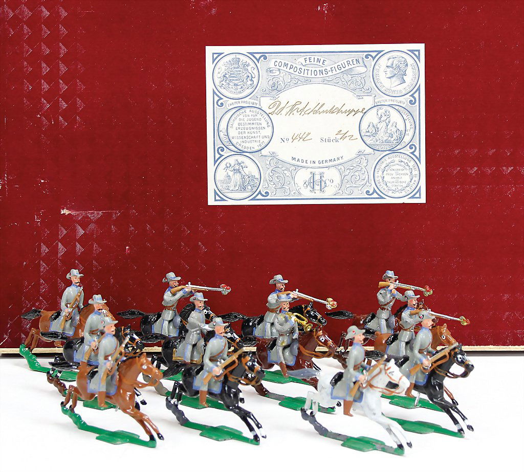 HEYDE German protection forces, plastic composition (1 of 1)