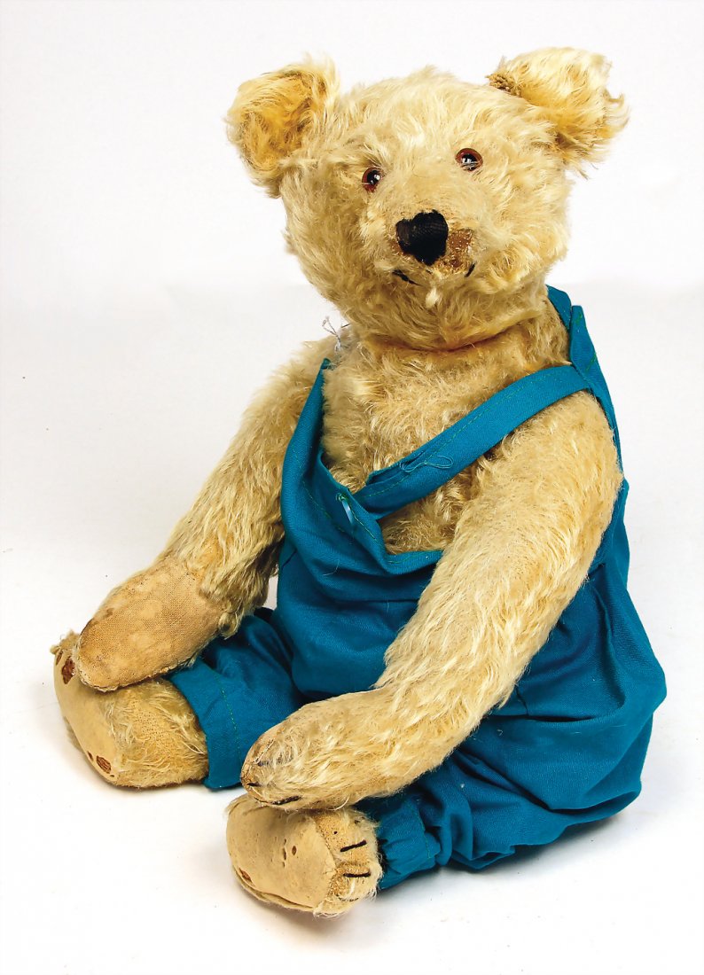 STEIFF bear, 40 cm, c. 1925, long snaped off arms, (1 of 1)