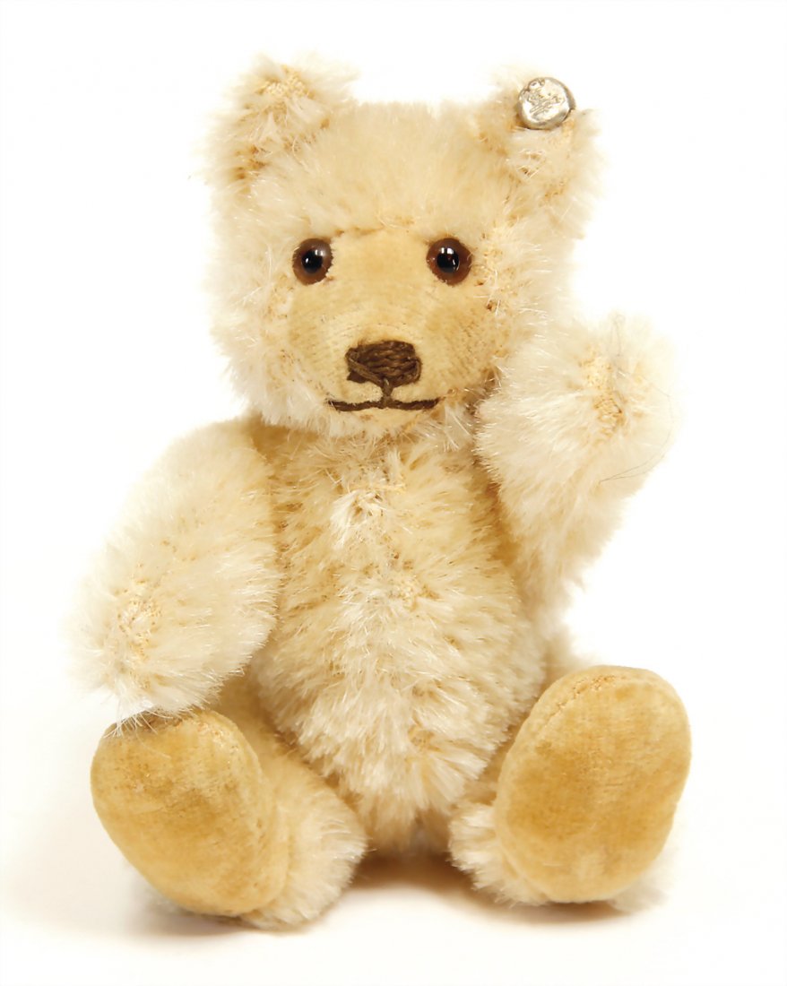 STEIFF teddy-baby, c. 1950 with button, 9 cm, good (1 of 1)