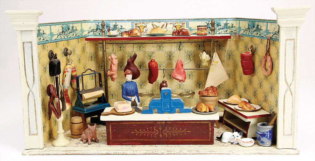 GOTTSCHALK small butchers shop, front borders were (1 of 1)