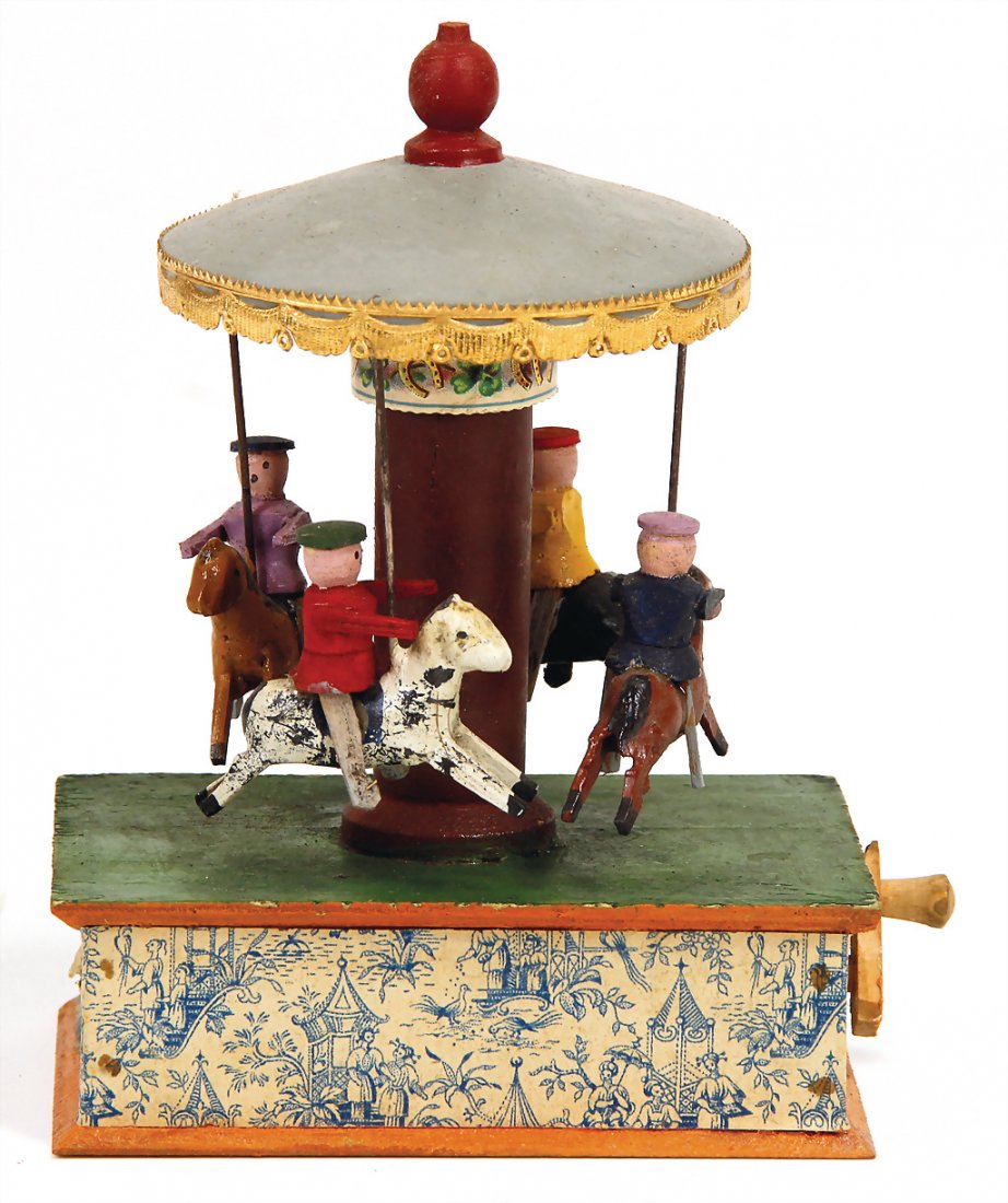 ERZGEBIRGE piano, roundabout, around 1880, 12.5 cm, (1 of 1)
