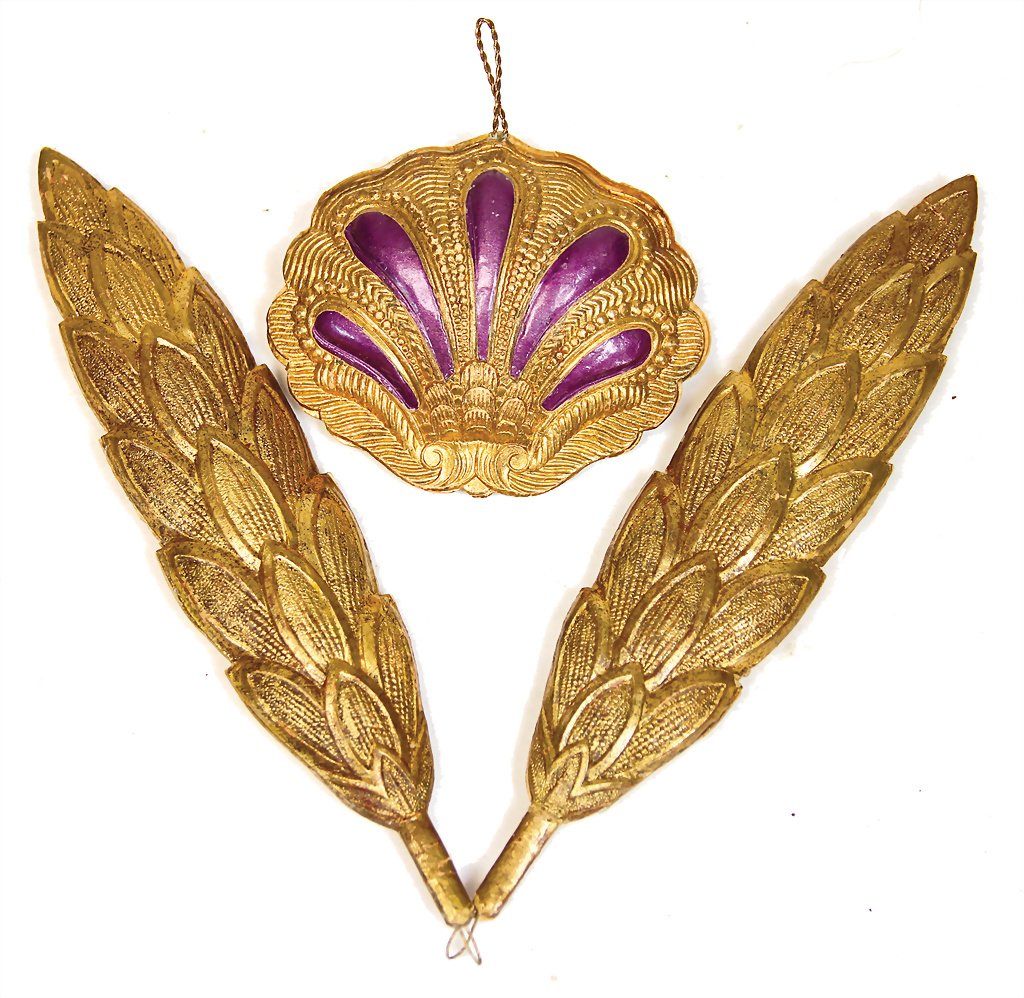 DRESDNER PAPPE Christmas tree decoration, filigree (1 of 1)