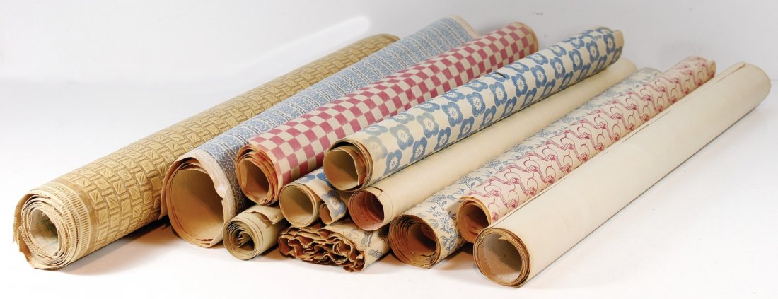 11 Rollen Tapeten für Küche u. Stube, versch. (1 of 1)