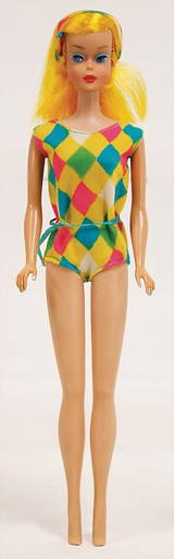 Mattel Color Magic Barbie, Im Orig. Outfit, Bespielt,