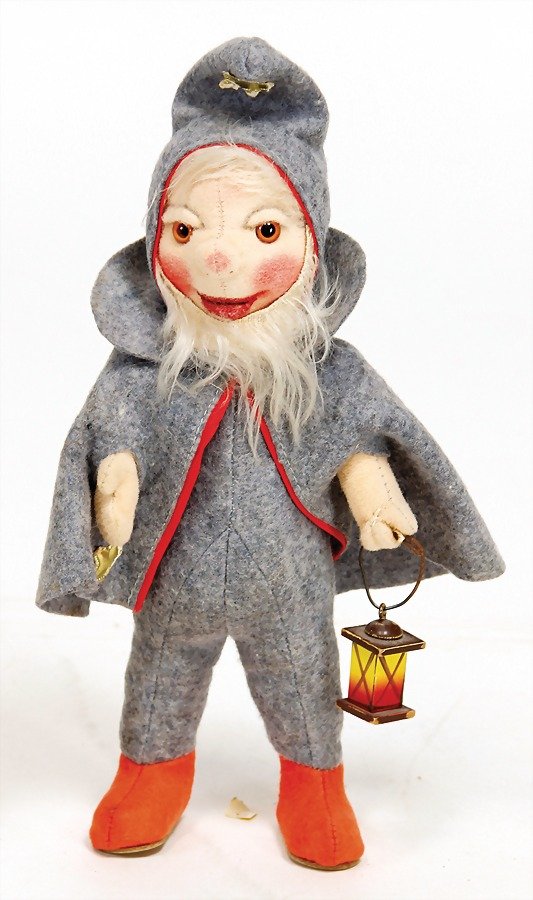 KERSA Zwerg, Filz, mit Laterne, 22 cm (1 of 1)