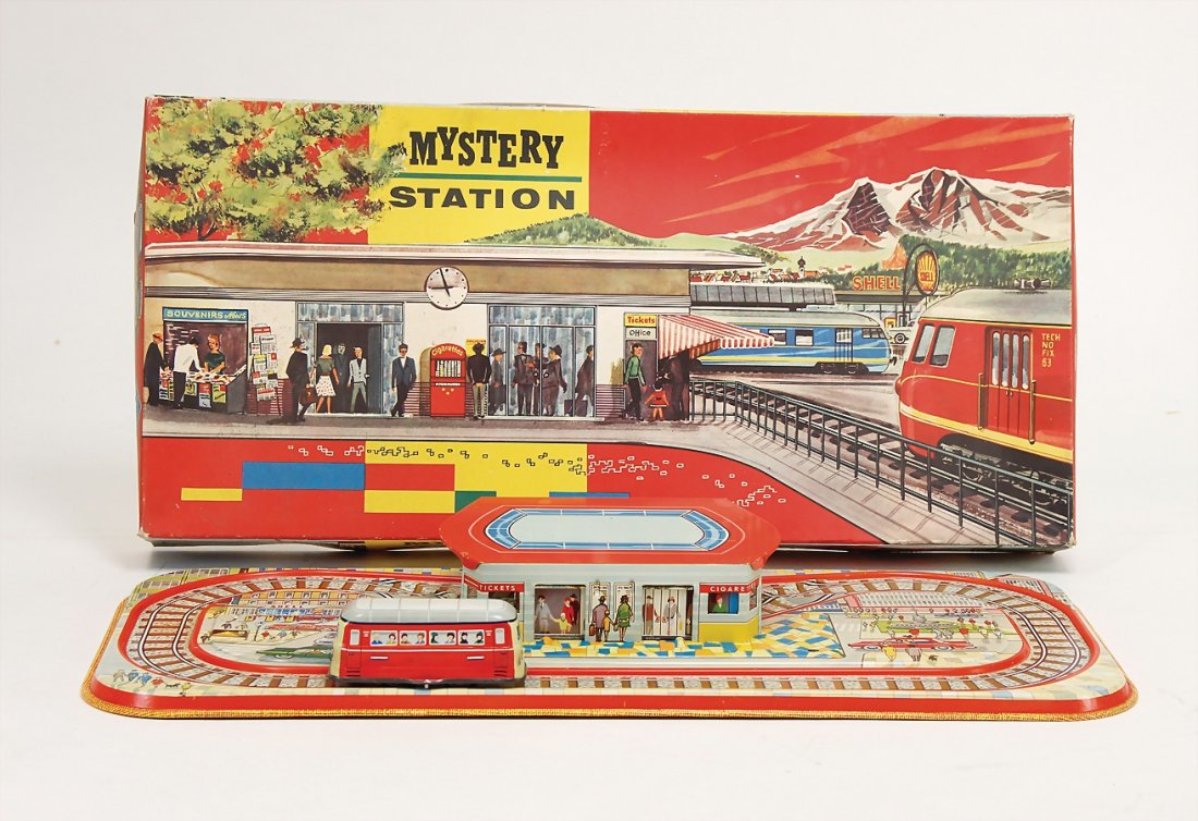 TECHNOFIX 306 Mystery Station, Blech, lithogr., guter – (1 of 1)