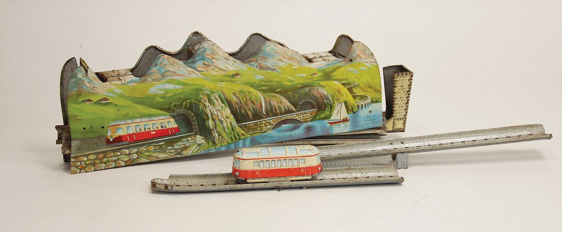 Bergbahn blech, gem. Medien US- Zone Germany, bespielt (1 of 1)