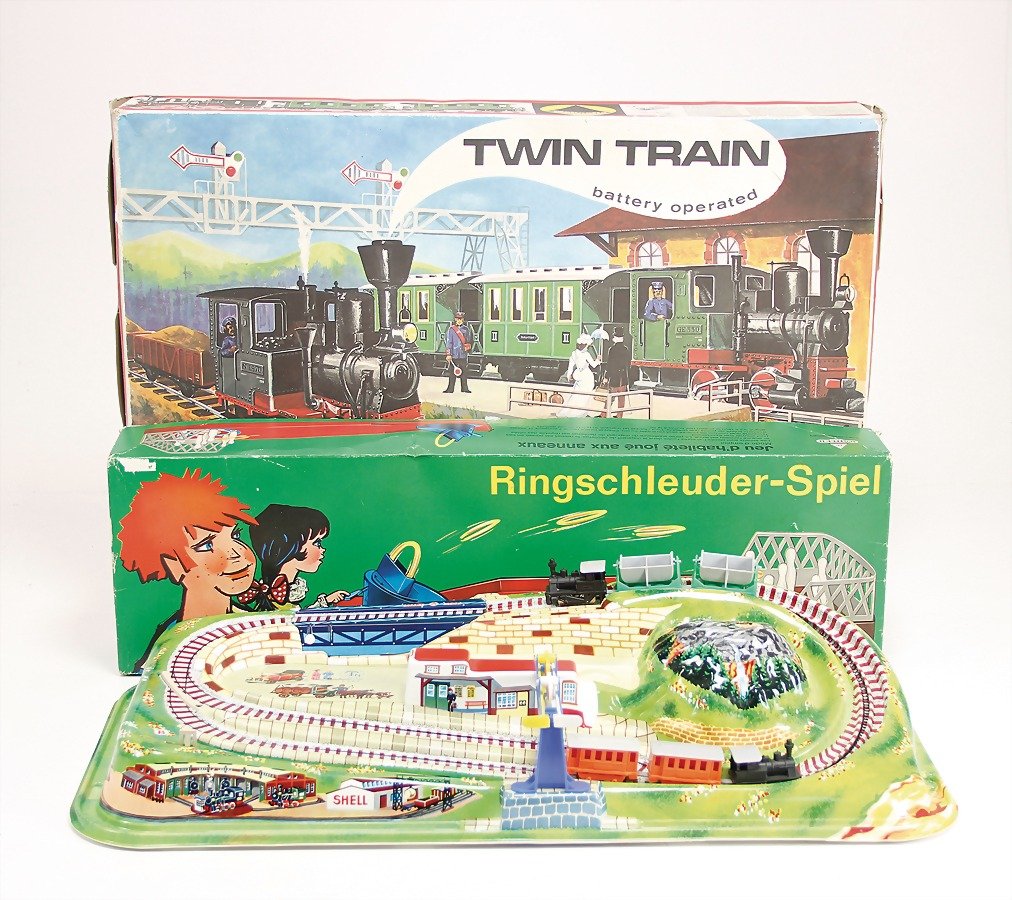 JNF Konv. 2 Teile, 1 Ringschleuder-Spiel, vollstä (1 of 1)