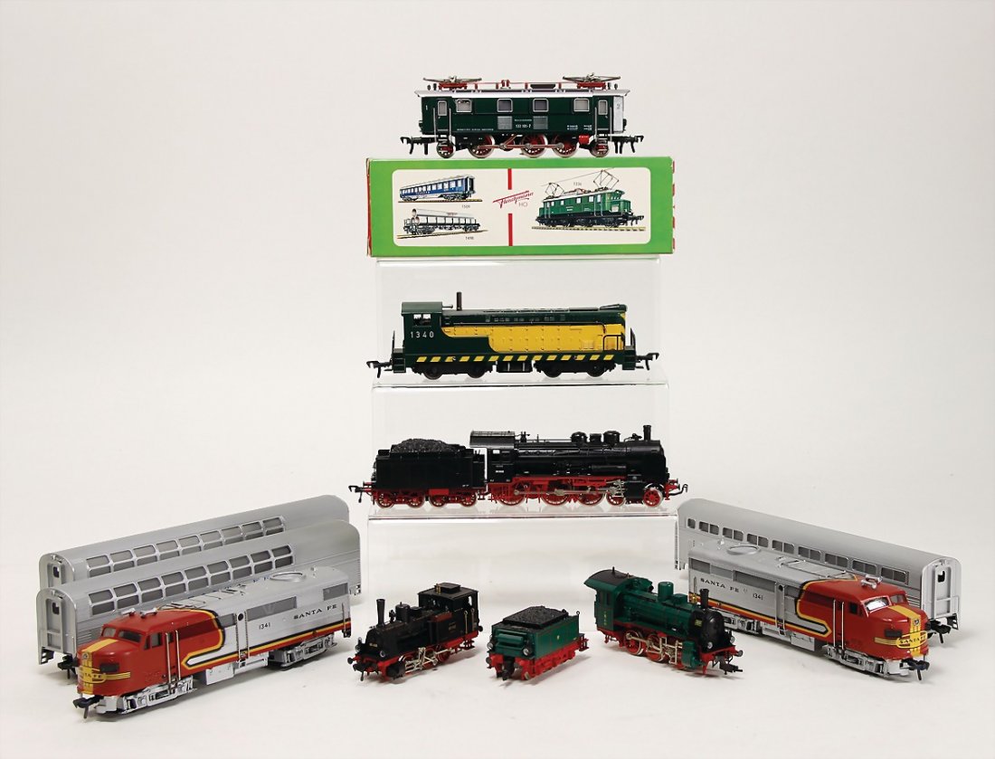 FLEISCHMANN H0, Made in Western-Germany, 2 Dampfloks, 2 (1 of 1)