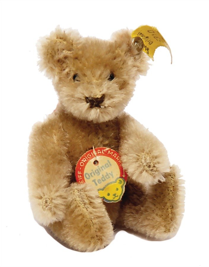 STEIFF original teddy, complete, No. 5310, 10 cm, very (1 of 1)