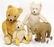 mixed lot of bears, Diehm-bear, 38 cm, Steiff original