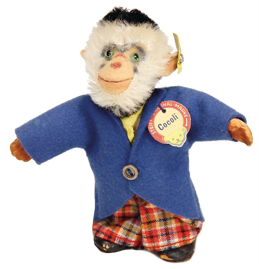 STEIFF "Cocoli" monkey, complete, No. 712, (1 of 1)