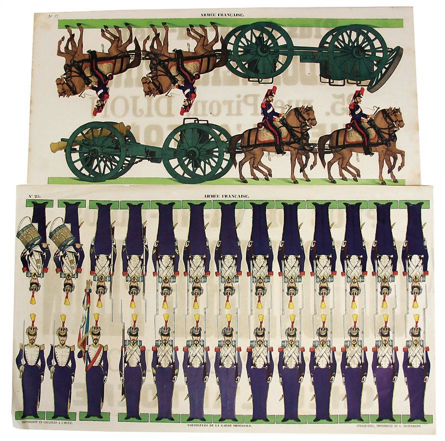 Silbermann cannon carriages - Armée Franç (1 of 1)