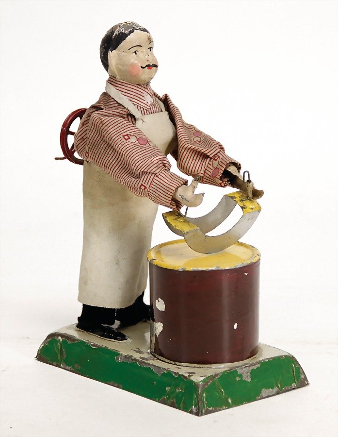 GÜNTHERMANN butcher, drive model, height 21 cm, c. (1 of 1)