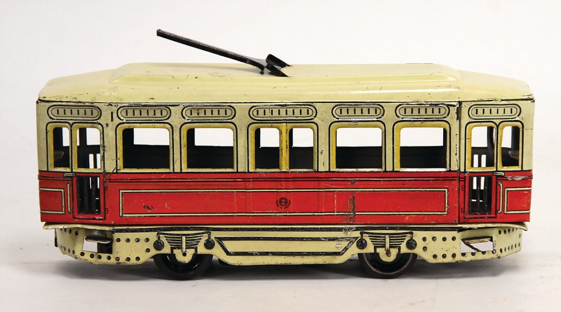 GÜNTHERMANN tram, lithographedsheet metal, c. (1 of 1)
