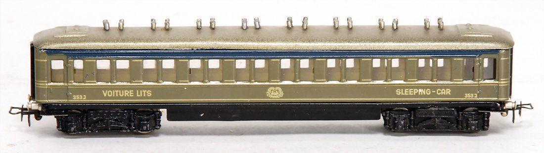 MÄRKLIN 00, sleeping car, 4-axled, sheet metal, (1 of 1)