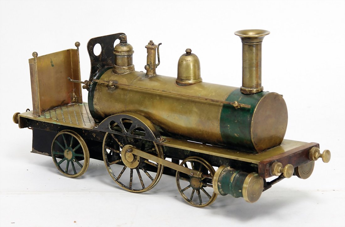 RADIGUET & MASSIOT tender locomotive, brass, 1880, (1 of 1)