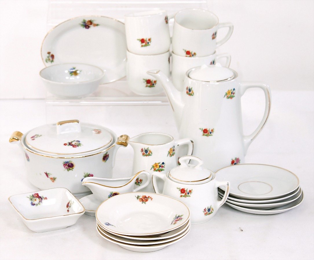 Puppen Tee- und Essgeschirr, für 4 Pers., (1 of 1)