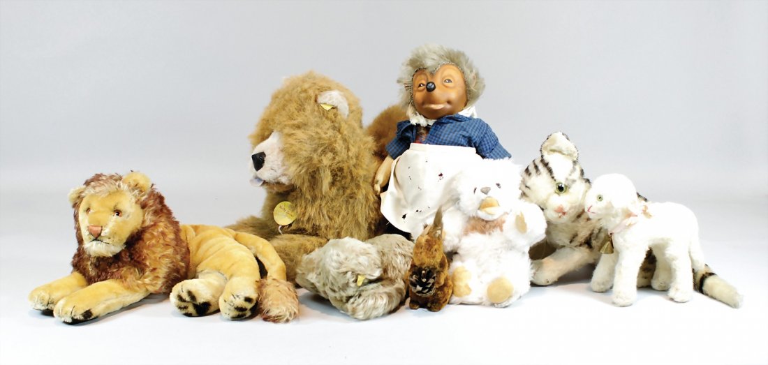 STEIFF Konv. Plüschtiere, bespielt, darunter Molly (1 of 1)