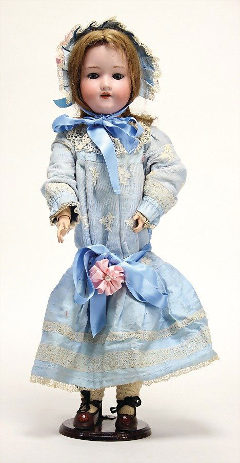 ARMAND MARSEILLE Porzellankopf-Puppe, gem. 390 Germany, (1 of 1)