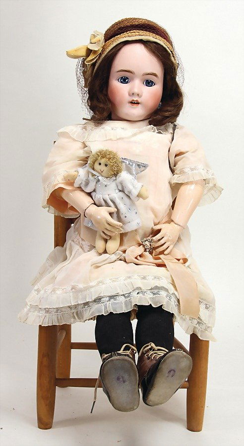 HANDWERCK Porzellankopf-Puppe, gem. 109-15 ½ X (1 of 1)