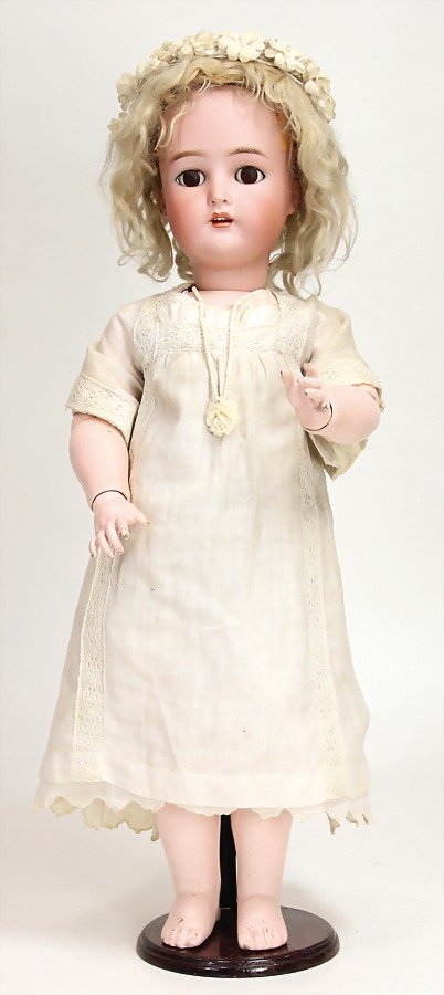 K & R 58 cm, Biskuit-Kurbelkopf, braune (1 of 1)