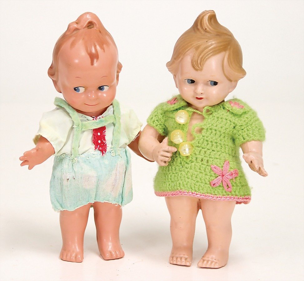 SCHILDKRÖT Kewpie, Celluloid, gem. 17 ½ , (1 of 1)