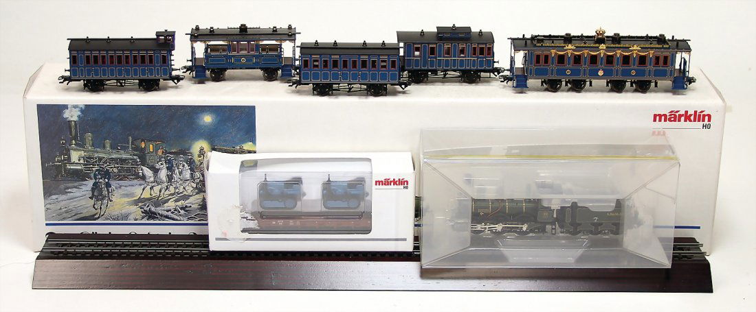 MÄRKLIN H0, König Ludwig Zuglokomotive Teil (1 of 1)