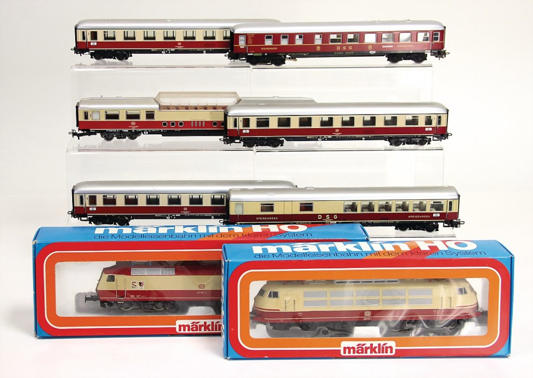 MÄRKLIN Konv. Spur H0, 2x E-Lok, Nr. 3153 u. Nr. (1 of 1)