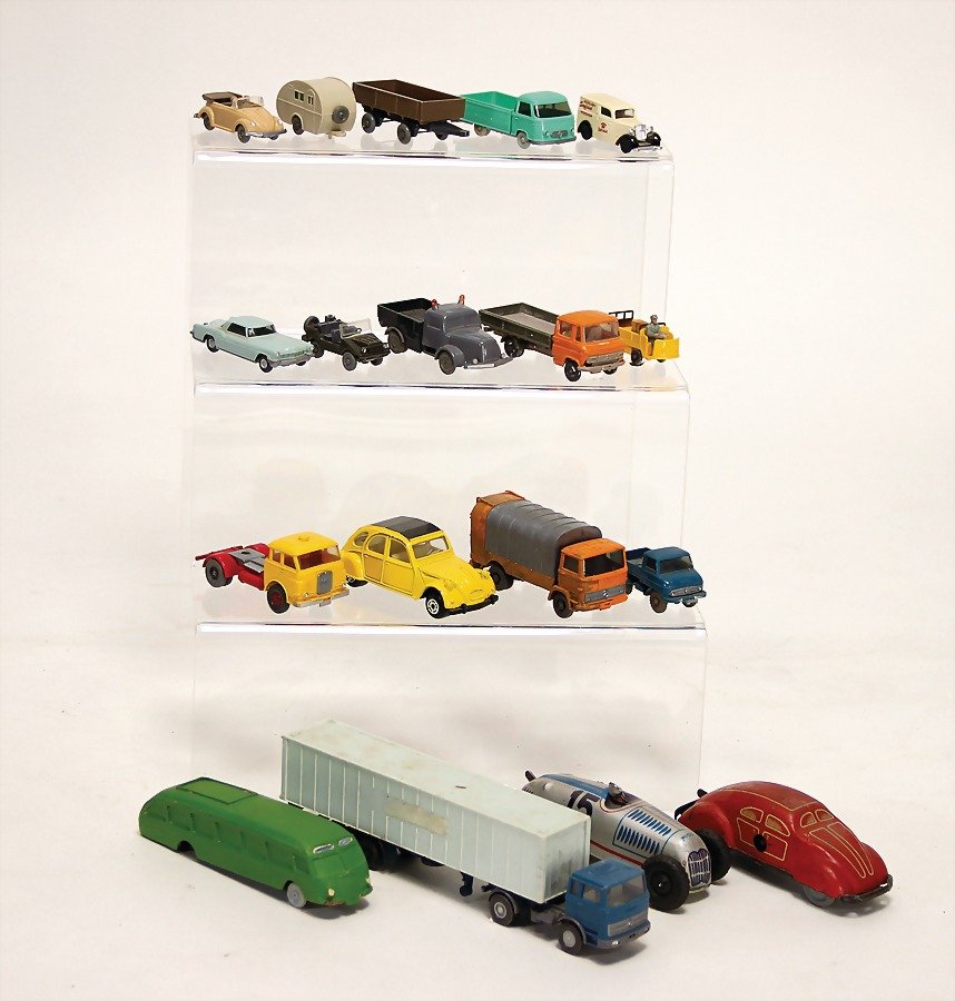 Konv., Wiking u. andere, Modellfahrzeuge, bespielt, (1 of 1)