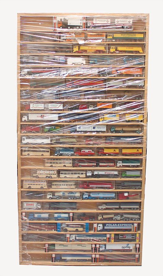 Setzkasten, mit ca. 100 Lkws, zum Teil im Orig.-Kart., (1 of 1)