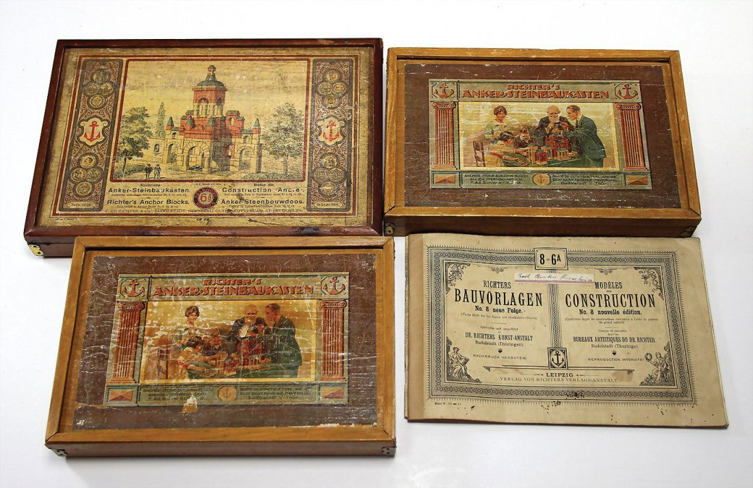 ANKER Steinbaukasten Nr. 6 A, mit Anleitung, Nr. 6 1/2 (1 of 1)