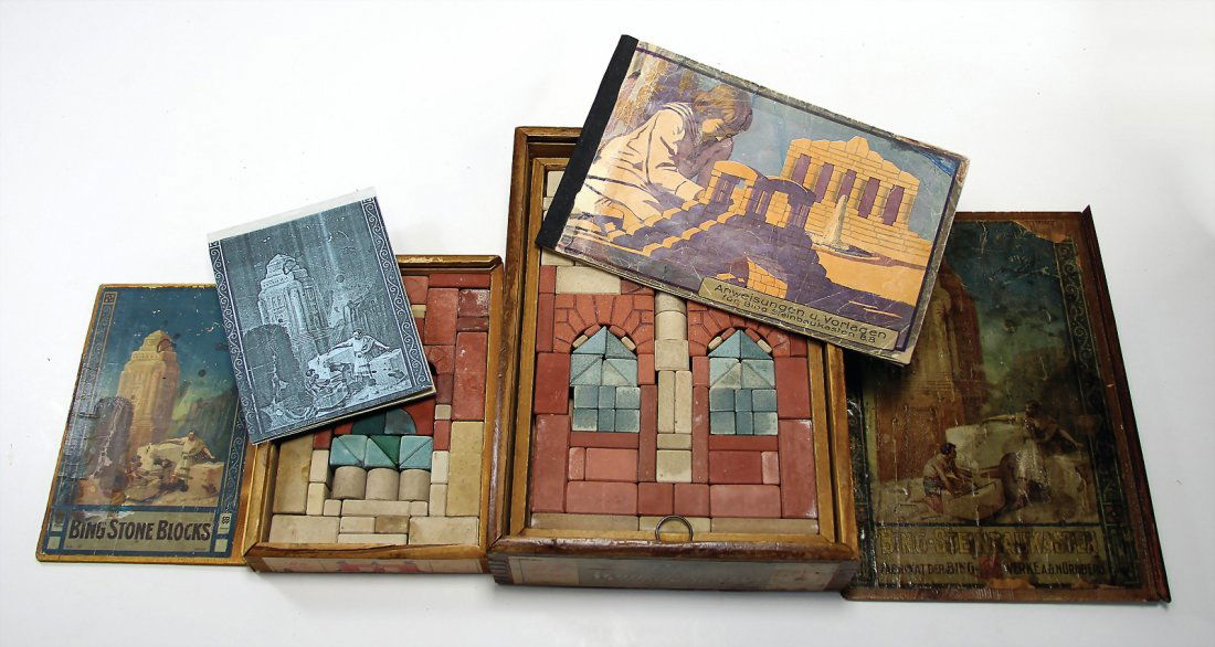 BING 2 Teile, Steinbaukasten, Nr. B820/1208, 2-lagig, (1 of 1)