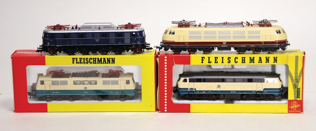 FLEISCHMANN 4 x E-Lok, Spur H0, Nr. 1912, Nr. 103118/6, (1 of 1)