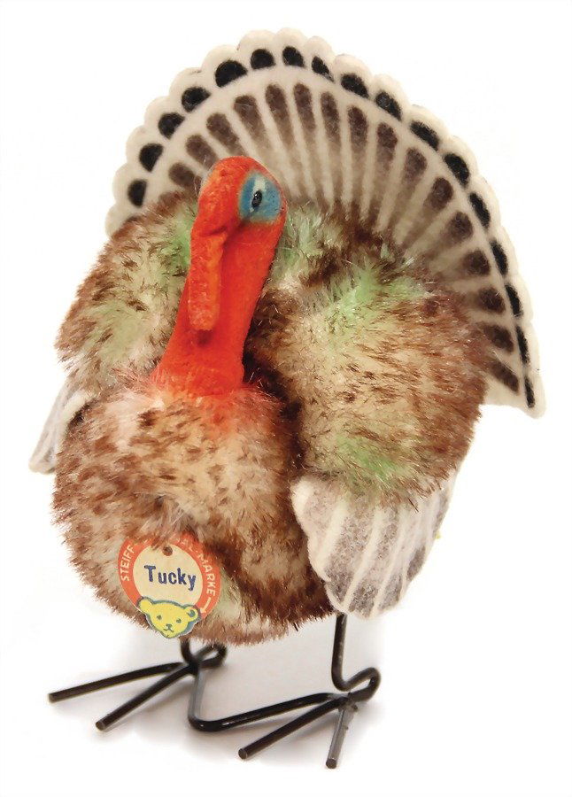 STEIFF Tucky, turkey, complete, No. 1310.0, very good (1 of 1)