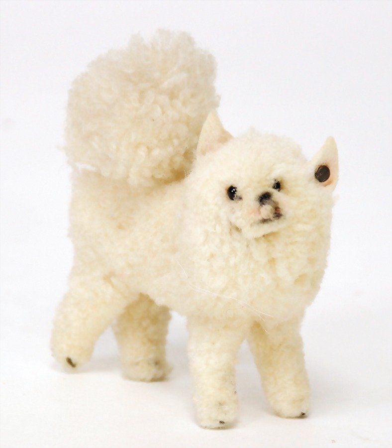 STEIFF miniature made of wool, pre-war era, Chow Chow, (1 of 1)
