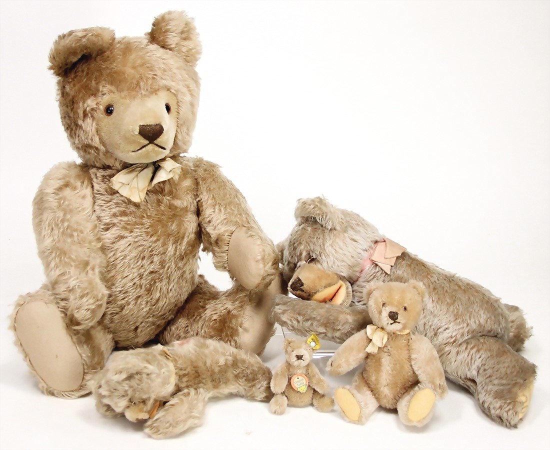 STEIFF mixed lot of  bears, mask bear, 50 cm, with (1 of 1)