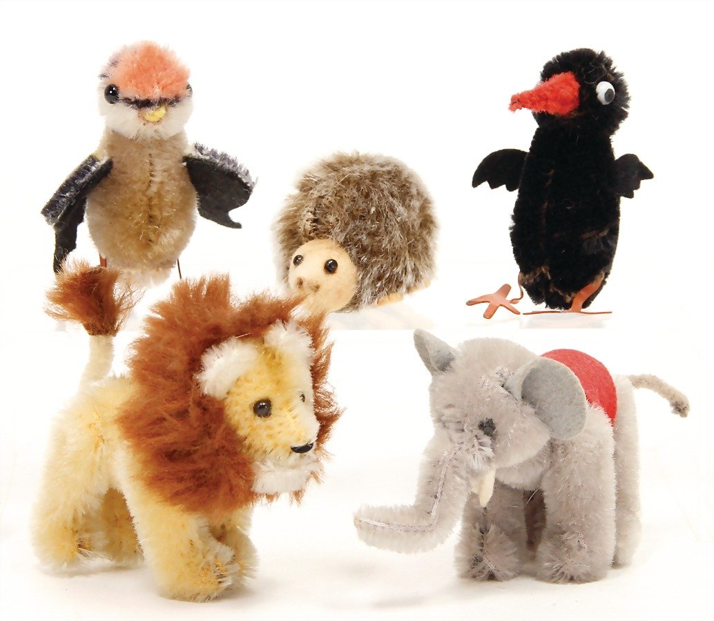 SCHUCO 5 pieces, Noah`s ark-animals, lion, elephant, (1 of 1)