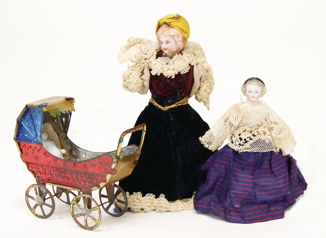 dollhouse doll, type Alise, 10 cm, 1 foot and also both (1 of 1)