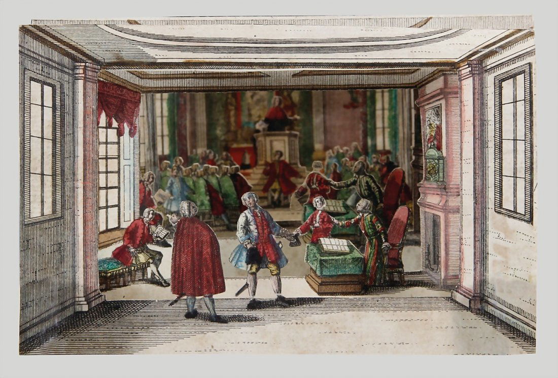 MARTIN ENGELBRECHT AUGSBURG c. 1750, zograscope (1 of 1)