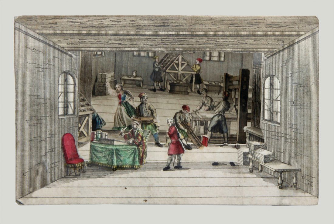 MARTIN ENGELBRECHT AUGSBURG c. 1750, zograscope (1 of 1)