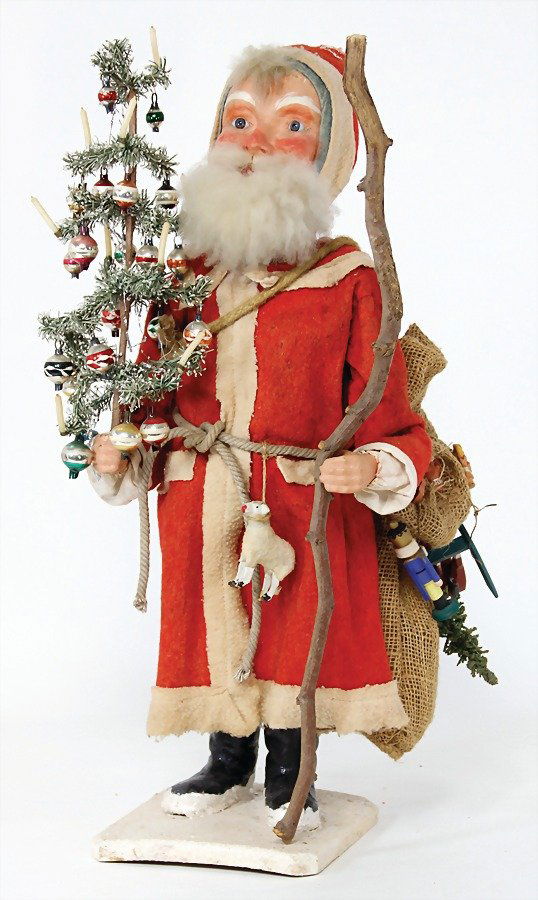 Santa Claus, head nodder, clock mechanism drive is (1 of 1)