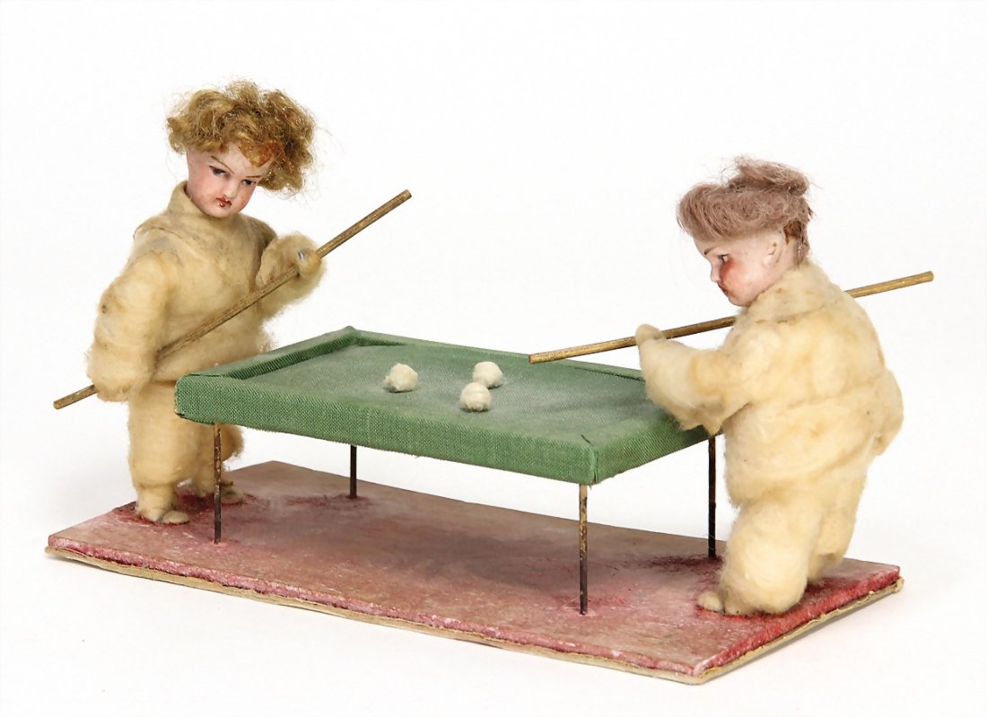 Christmas tree decoration, 2 pieces cotton wool (1 of 1)