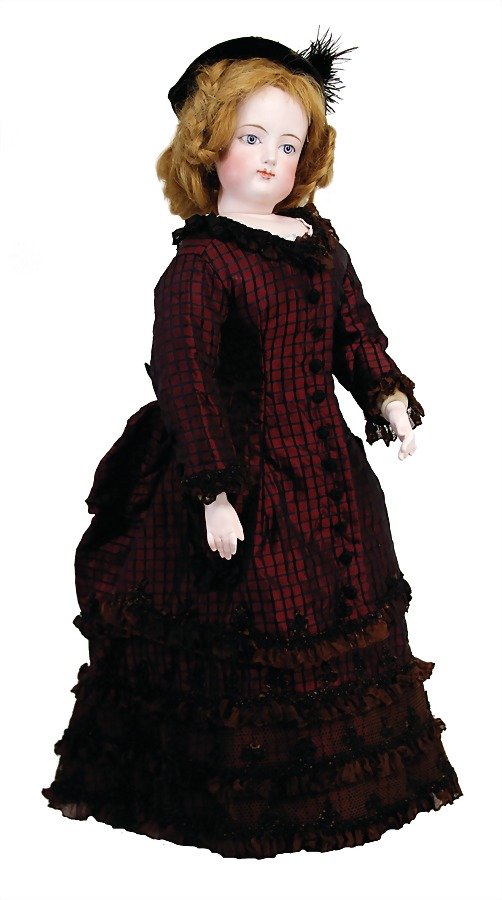 GESLAND French Fashion Doll, bisque porcelain socket (1 of 5)