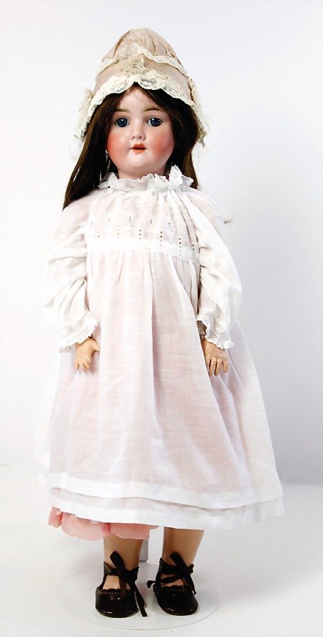 Porzellankopf-Puppe, gem. Special Germany, blaue (1 of 1)