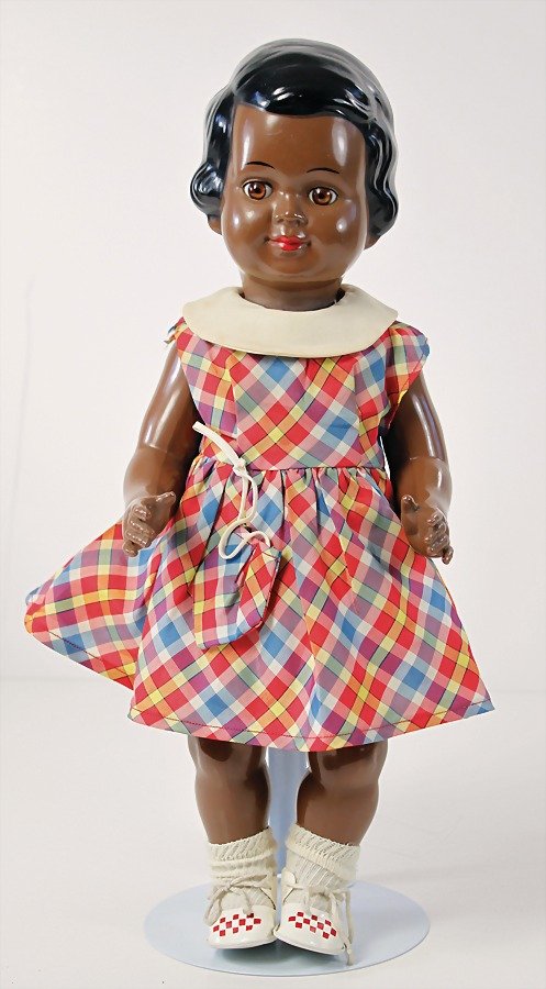 STORCH Mädchen, schwarz, gem. 42, Kurbelkopf, (1 of 1)