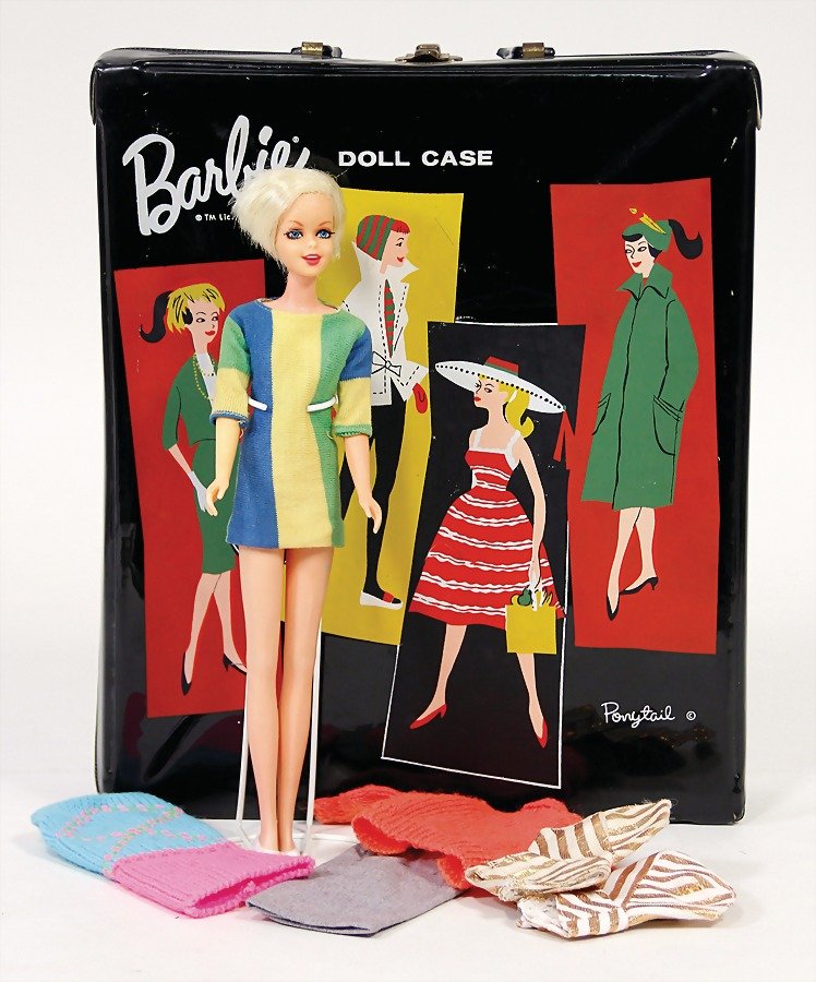 MATTEL Twiggy, blond, mit Wimpern, bendable legs, 1 (1 of 1)