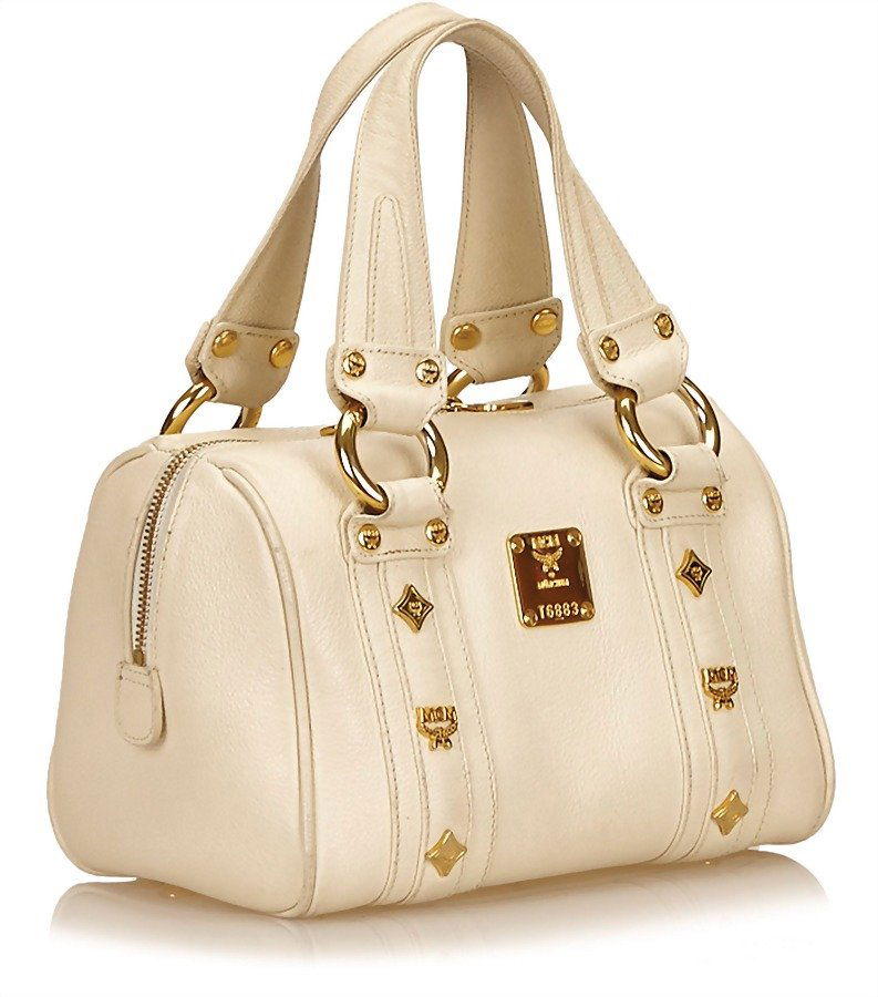 MCM Handtasche, Studded Leather Handbag, (1 of 6)