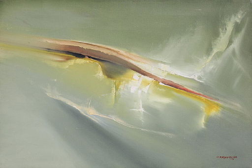 Jose Luis Campuzano Abstract Painting Feb 26 2017 Burchard